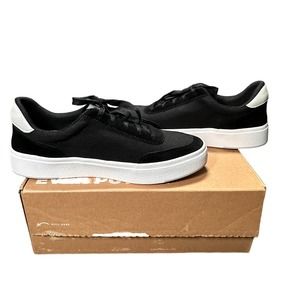 KIZIK‎ PRAGUE BLACK SNEAKERS M8.5 W10 NEW W/ BOX